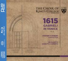 Album cover for 1615: Gabrieli in Venice by King's College Choir of Cambridge / Stephen Cleobury