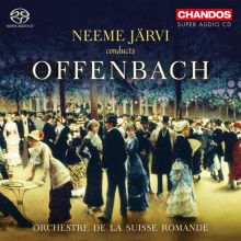 Album cover for Neeme Järvi Conducts Offenbach by Neeme Järvi / L'Orchestre de la Suisse Romande