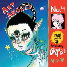 Album cover for Art Angels by Grimes