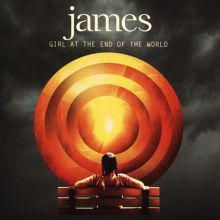 Album cover for Girl at the End of the World by James