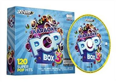 Zoom Karaoke Pop Box 3 Party Pack