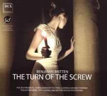 Album cover for Benjamin Britten: The Turn of the Screw by Łukasz Borowicz