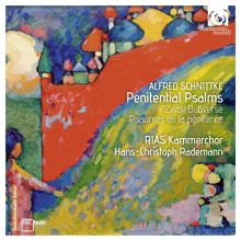 Album cover for Alfred Schnittke: Penitential Psalms by Berlin RIAS Chamber Choir / Hans-Christoph Rademann