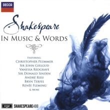 Album cover for Shakespeare in Music & Words by Various Artists