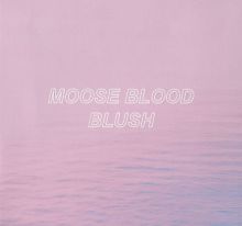 Album cover for Blush by Moose Blood