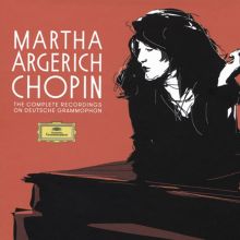 Album cover for Chopin: The Complete Recordings on Deutsche Grammophon by Martha Argerich