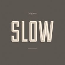Album cover for Slow by Starflyer 59