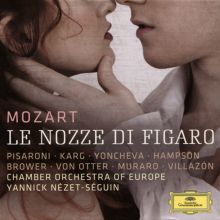 Album cover for Mozart: Le Nozze di Figaro by Luca Pisaroni / Christiane Karg / Yannick Nézet-Séguin / Sonya Yoncheva