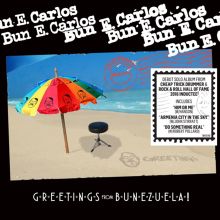Album cover for Greetings From Bunezuela! by Bun E. Carlos
