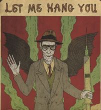 Album cover for Let Me Hang You by William S. Burroughs