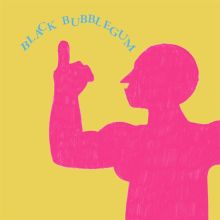 Album cover for Black Bubblegum by Eric Copeland