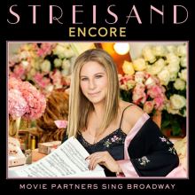 Album cover for Encore: Movie Partners Sing Broadway by Barbra Streisand