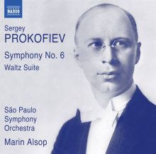 Album cover for Sergey Prokofiev: Symphony No. 6; Waltz Suite by Marin Alsop / Orquestra Sinfónica do Estado de São Paulo - OSESP