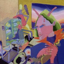 Album cover for All Your Happy Life by The Wytches
