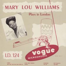 Album cover for Mary Lou Williams Plays in London by Mary Lou Williams