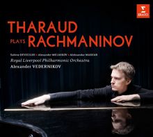 Album cover for Tharaud Plays Rachmaninov by Alexandre Tharaud / Alexander Vedernikov
