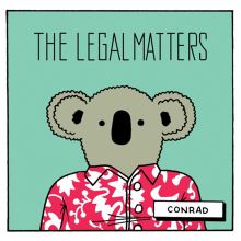 Album cover for Conrad by The Legal Matters