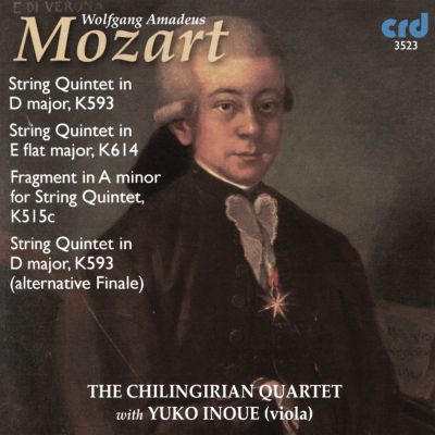 Mozart: String Quintet K594; String Quintet K614; Fragment in A minor, K515c; String Quintet, D593