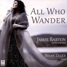 Album cover for All Who Wander by Jamie Barton / Brian Zeger
