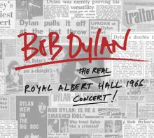 Album cover for The Real Royal Albert Hall 1966 Concert by Bob Dylan