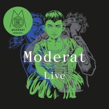 Album cover for Live by Moderat