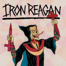 Album cover for Crossover Ministry by Iron Reagan