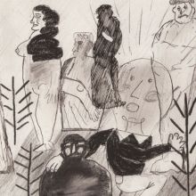 Album cover for No Handshake Blues by Irma Vep