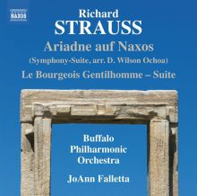 Album cover for Richard Strauss: Ariadne auf Naxos (Symphony-Suite); Le Bourgeois Gentilhomme - Suite by JoAnn Falletta / Buffalo Philharmonic Orchestra
