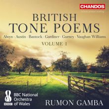 Album cover for British Tone Poems, Vol. 1 by Rumon Gamba / BBC National Orchestra of Wales