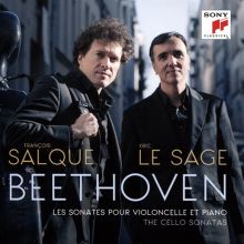Album cover for Beethoven: Les Sonates pour Violoncelle et Piano by François Salque / Eric Le Sage