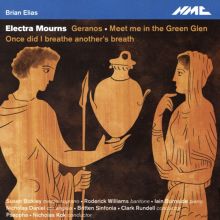 Album cover for Brian Elias: Electra Mourns by Susan Bickley