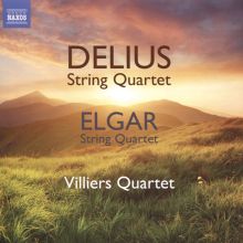 Album cover for Delius, Elgar: String Quartets by Villiers Quartet