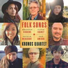 Album cover for Folk Songs by Kronos Quartet