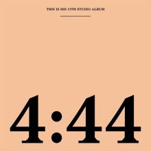 Album cover for 4:44 by Jay-Z