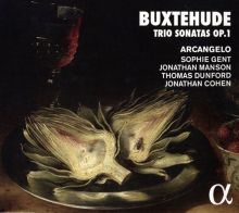 Album cover for Buxtehude: Trio Sonatas, Op. 1 by Arcangelo