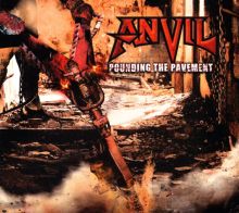 Album cover for Pounding the Pavement by Anvil