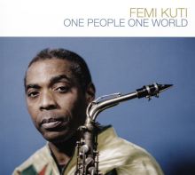 Album cover for One People One World by Femi Kuti