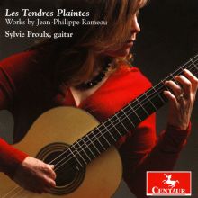 Album cover for Les Tendres Plaintes: Works by Jean-Philippe Rameau by Sylvie Proulx