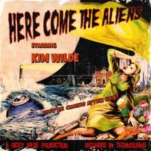 Album cover for Here Come the Aliens by Kim Wilde