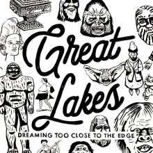 Album cover for Dreaming Too Close to the Edge by Great Lakes