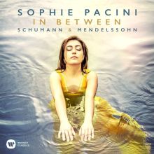 Album cover for In Between: Schumann & Mendelssohn by Sophie Pacini