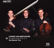 Album cover for Ludwig van Beethoven: Complete Piano Trios, Vol. 2 by Van Baerle Trio