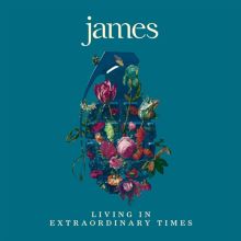 Album cover for Living in Extraordinary Times by James