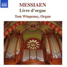 Album cover for Messiaen: Livre d'orgue by Tom Winpenny
