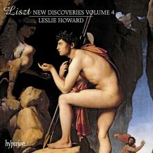 Album cover for Liszt: New Discoveries, Vol. 4 by Leslie Howard