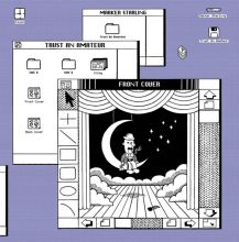 Album cover for Trust an Amateur by Marker Starling