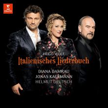 Album cover for Hugo Wolf: Italienisches Liederbuch by Diana Damrau / Jonas Kaufmann / Helmut Deutsch