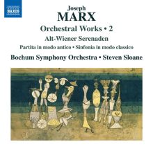Album cover for Joseph Marx: Orchestral Works, Vol. 2 by Steven Sloane / Bochum Symphony Orchestra