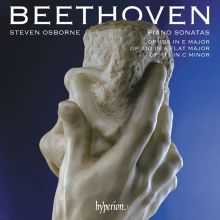 Album cover for Beethoven: Piano Sonatas, Op. 109 in E major, Op. 110 in A flat major, Op. 111 in C minor by Steven Osborne