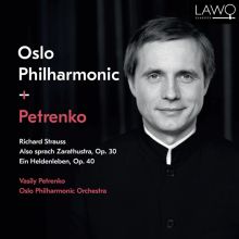 Album cover for Richard Strauss: Also sprach Zarathustra, Op. 30; Ein Heldenleben, Op. 40 by Vasily Petrenko / Oslo Philharmonic Orchestra